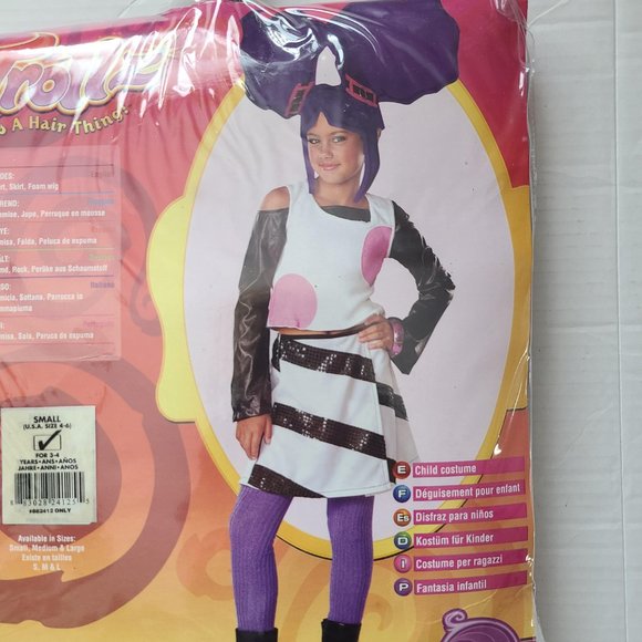 NEW Trollz Onyx Von Trollenberg Child Toddler Halloween Costume by Rubies - Picture 6 of 6